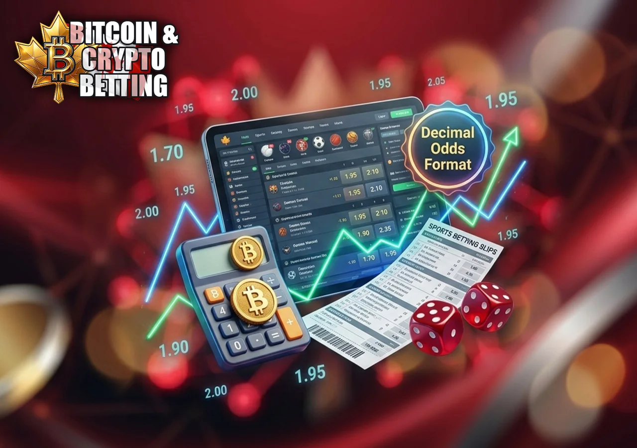 Decimal odds format guide on Best Bitcoin & Crypto Sites for calculating payouts